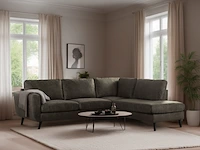 Hoekbank, profurn, groen, 2025