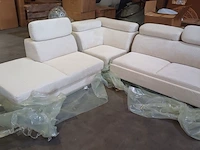 Hoekbank slaapbank 280x240, sanderz, creme, 2025 - afbeelding 1 van  4