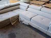 Hoekbank/slaapbank sanderz, anton, lichtgrijs, 2025 - afbeelding 1 van  5