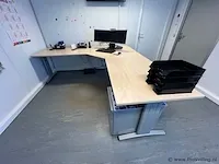 Hoekbureau - 240x240x80x78 cm - afbeelding 2 van  2