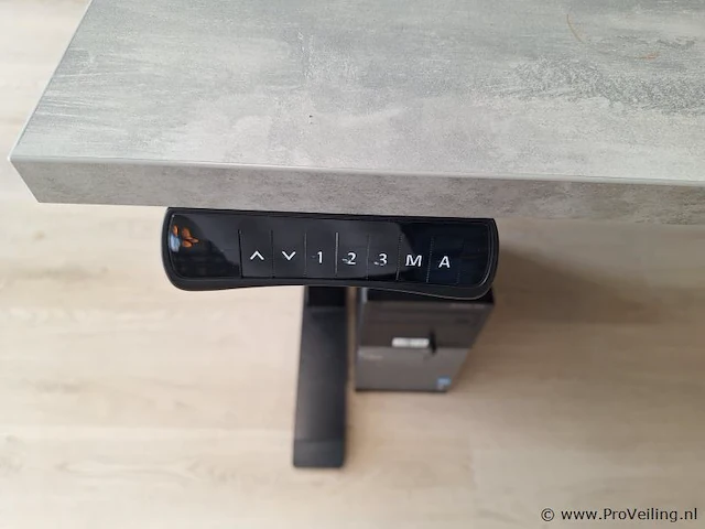 Hoekbureau, elektrisch verstelbaar - 200x160x80cm - afbeelding 3 van  3