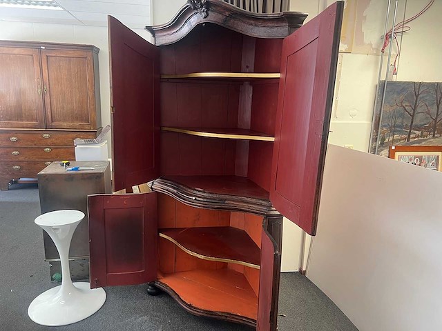 Hoekkast iepenhout - overige meubels - afbeelding 2 van  12