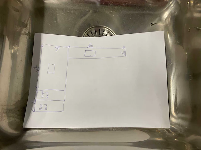 Hoekkeuken met vaatwasser combimagnetron en kookplaat - afbeelding 11 van  13