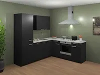 Hoekopgestelde keuken