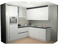 Hoekopgestelde keuken - afbeelding 1 van  6