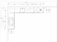 Hoekopgestelde keuken - afbeelding 3 van  6