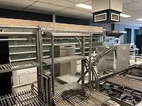 Hoeks metaal houtskoolgrill - afbeelding 5 van  9
