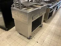 Hoeks metaal houtskoolgrill - afbeelding 8 van  9