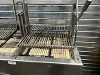 Hoeks metaal houtskoolgrill - afbeelding 7 van  12