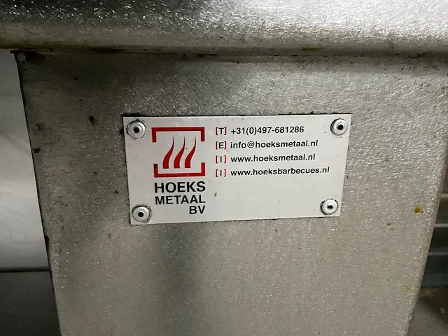 Hoeks metaal houtskoolgrill - afbeelding 11 van  12