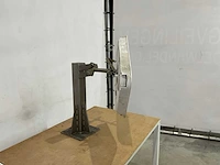 Hoekspiegel met inox steun - afbeelding 2 van  4