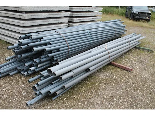 Hoeveelheid drukbuizen omniplast met aangevormde lijmmof. voornamelijk lengte 490cm.pvc-u 63 x 3.0. in 2 bu... - afbeelding 3 van  4