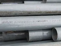 Hoeveelheid drukbuizen omniplast met aangevormde lijmmof. voornamelijk lengte 490cm.pvc-u 63 x 3.0. in 2 bu... - afbeelding 4 van  4