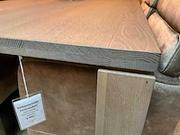 Hoevelaken eiken eetkamertafel - afbeelding 9 van  11