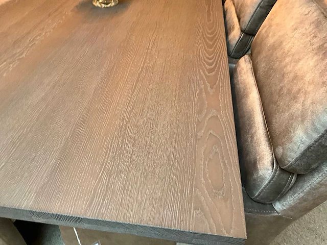Hoevelaken eiken eetkamertafel - afbeelding 10 van  11