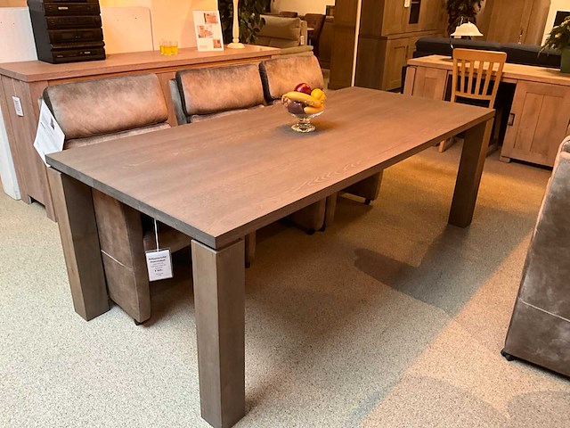 Hoevelaken eiken eetkamertafel - afbeelding 2 van  11