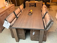Hoevelaken eiken eetkamertafel - afbeelding 8 van  11
