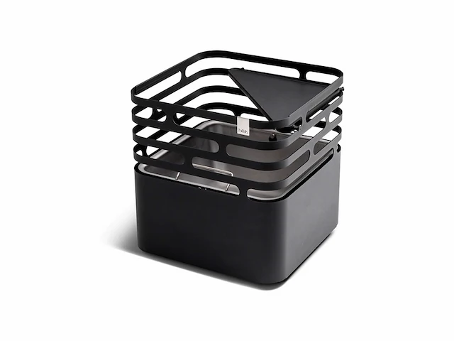 Höfats cube vuurkorf plancha gietijzer 50x28x3 cm zwart - afbeelding 1 van  3