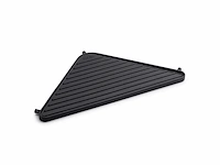 Höfats cube vuurkorf plancha gietijzer 50x28x3 cm zwart - afbeelding 2 van  3