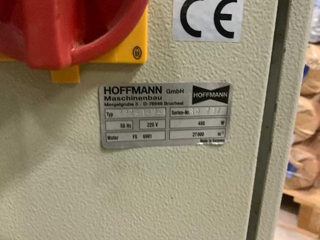 Hoffman 222-1-w-4 wiggenfreesmachine - afbeelding 7 van  7