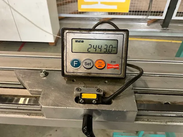 Hoffman ms35 dubbele verstekzaagmachine - afbeelding 9 van  13