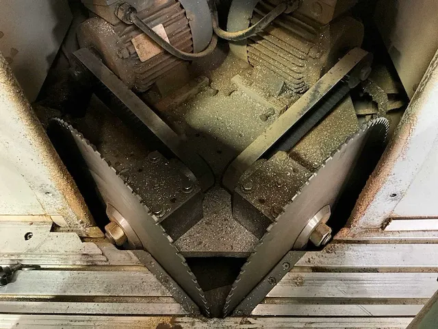 Hoffman ms35 dubbele verstekzaagmachine - afbeelding 11 van  13