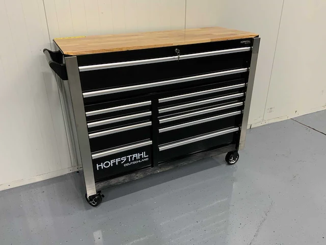 Hoffstahl - gereedschapswagen 11 laden, 9 gevuld 386 pcs gereedschap - afbeelding 1 van  12