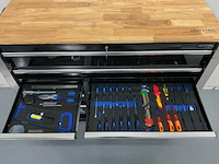 Hoffstahl - gereedschapswagen 11 laden, 9 gevuld 386 pcs gereedschap - afbeelding 9 van  12