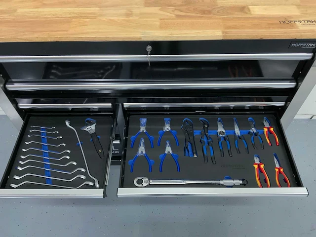 Hoffstahl - gereedschapswagen 11 laden, 9 gevuld 386 pcs - afbeelding 10 van  12
