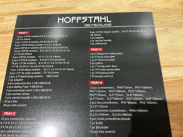 Hoffstahl xxxl-edition gereedschapswagen - afbeelding 14 van  23
