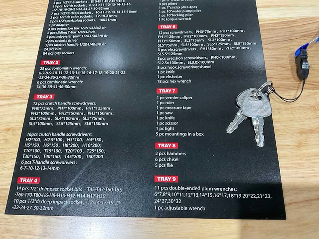 Hoffstahl xxxl-edition gereedschapswagen - afbeelding 15 van  23