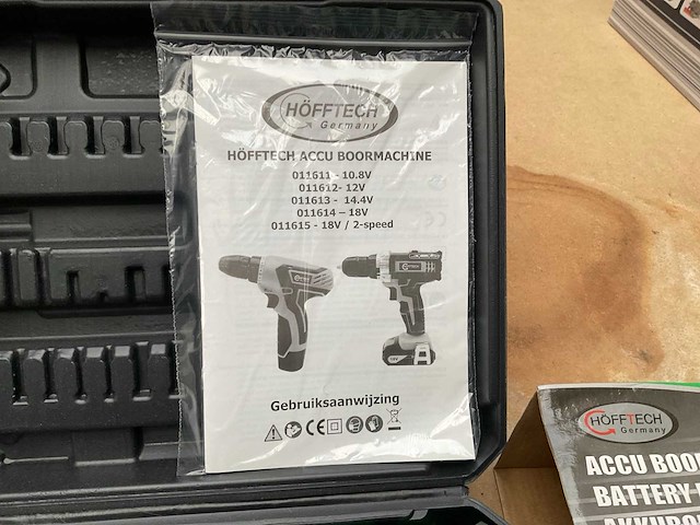 Hofftech 011615 schroefboormachine - afbeelding 4 van  6