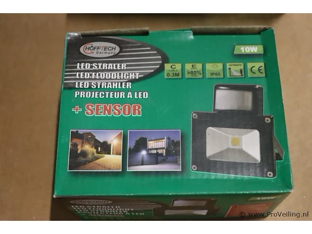 Hofftech ledstralers met beweging sensor - 2 stuks - afbeelding 4 van  5