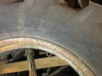 Hofka holland tractor dubbellucht band, wiel en velg (2x) - afbeelding 2 van  5