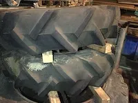 Hofka holland tractor dubbellucht band, wiel en velg (2x) - afbeelding 4 van  5