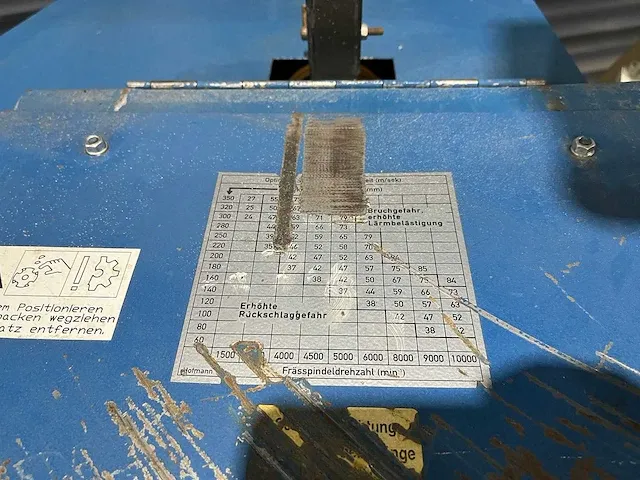 Hofmann - tfs 1245 cnc - tafel- en spilfreesmachine - afbeelding 15 van  15