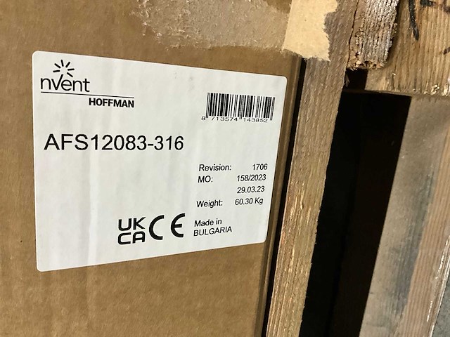 Hofmann nvent afs12083-316 rvs schakelkast - afbeelding 5 van  5