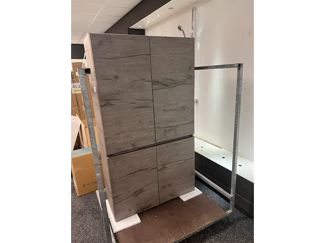 Hoge kast primabad, oak - afbeelding 1 van  3