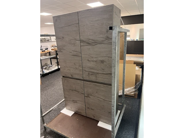 Hoge kast primabad, oak - afbeelding 2 van  3