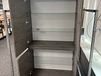 Hoge kast primabad, oak - afbeelding 3 van  3