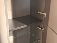 Hoge kast thebalux, beat, antraciet mat - afbeelding 4 van  4