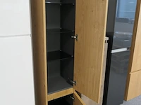 Hoge kast xenz, collectie rect, natural oak - afbeelding 2 van  4