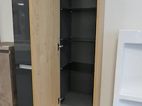 Hoge kast xenz, collectie rect, natural oak - afbeelding 2 van  4