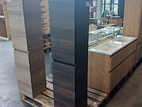 Hoge kast, xenz, space, brown oak - afbeelding 1 van  7