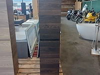 Hoge kast, xenz, space, brown oak - afbeelding 2 van  7