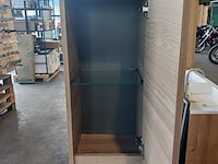 Hoge kast, xenz, space, navarro oak (em105) - afbeelding 4 van  6