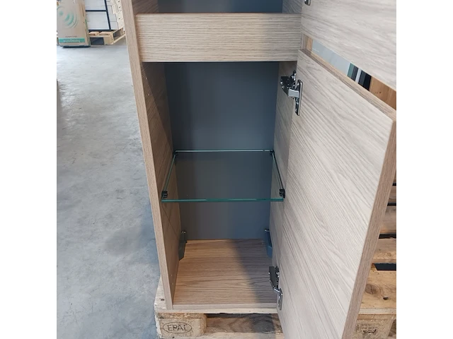 Hoge kast, xenz, space, navarro oak (em105) - afbeelding 5 van  6
