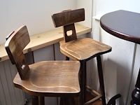 Hoge ronde muur tafel - afbeelding 3 van  4