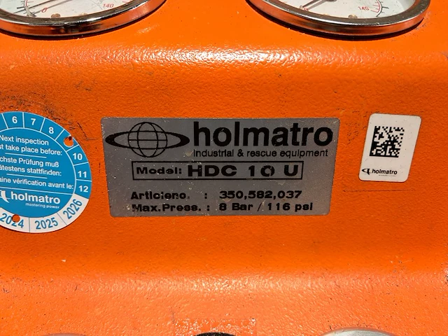 Hogedrukhefkussens en gasbranders holmatro | weber-hydraulik | hasmi - afbeelding 7 van  25
