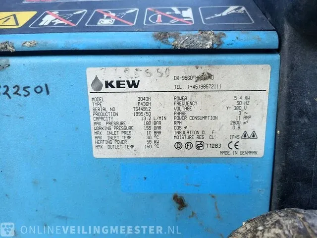 Hogedrukreiniger aanhanger hapert, k200 met generator maka powerpac - afbeelding 13 van  29